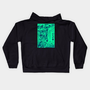 Green Street Style Pop Art NYC Kids Hoodie